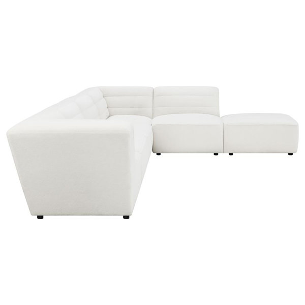 AndrewHomeStudio Knockie 6 Piece Upholstered Sectional Wayfair